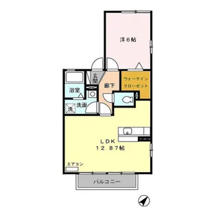 パストラル【2階】の間取り