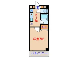 グランドール新丸子【3階】の間取り