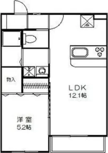 ブルーム・コート【2階】の間取り