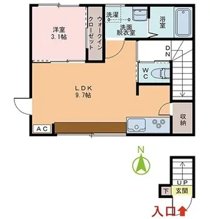 Ritz.II【1階】の間取り