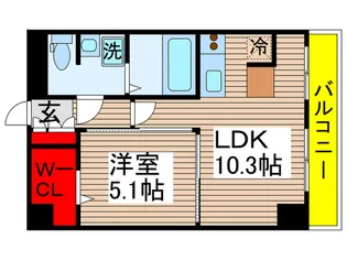 ダイワティアラ村上V【3階】の間取り