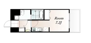 レオンコンフォート新梅田II【7階】の間取り