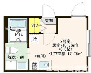 Starlight Home【3階】の間取り