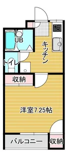 ハイツラベンダー金子【1階】の間取り