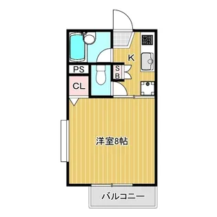 ジュネス21【1階】の間取り