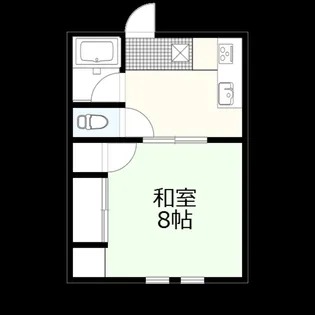 Creekside新海町【1階】の間取り