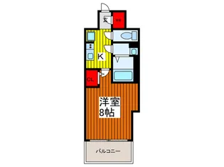オ-パスホームズ川口【1階】の間取り