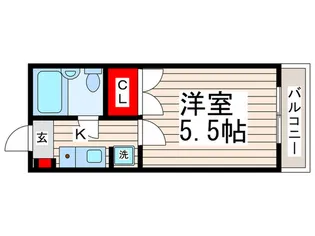 ビバリーハイツ【3階】の間取り
