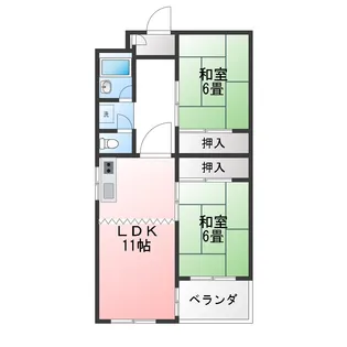 Linoa Court【3階】の間取り