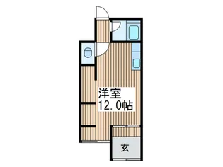 山名方貸家【1階】の間取り
