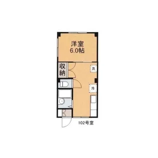 レセットハイム【1階】の間取り