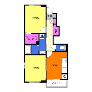 アスカVI【1階】の間取り