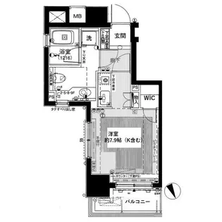 ファミール芝公園 グランスイート ラ・ヴィル【4階】の間取り