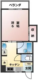 リート池田【4階】の間取り