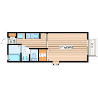 グリーンヒルズ八乙女【2階】の間取り