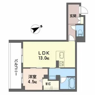 GRAND GREIGE【2階】の間取り