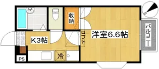 メイプル グローヴ【2階】の間取り