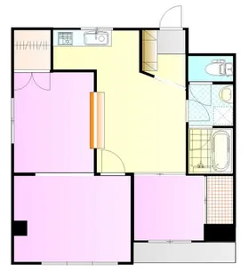 ハイライフ横浜【9階】の間取り