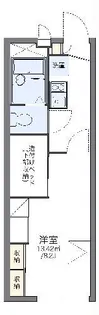 レオパレス下香貫【1階】の間取り