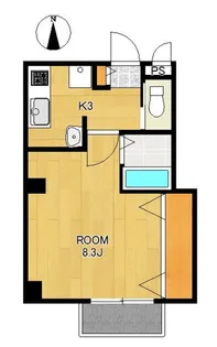 アドレス武蔵小杉【3階】の間取り