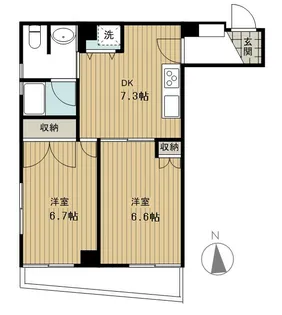 ciliegio(チリエージョ)【3階】の間取り
