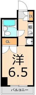 コスモ亀有V【13階】の間取り