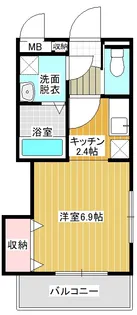 セレブレイト鹿嶋【1階】の間取り