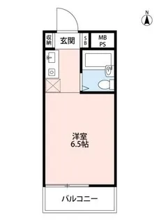 上落合レジデンス【2階】の間取り