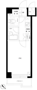 ルーブル鵜の木参番館【2階】の間取り