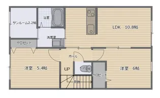 Maison de printemps【2階】の間取り