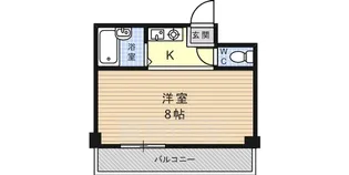 三景マンション【3階】の間取り