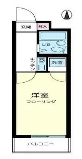 ジェミニ大森本町【4階】の間取り