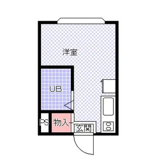 パーソナル6・7番館【3階】の間取り