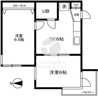ヒルイノウエ【1階】の間取り