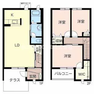 パルモ・ドゥ・メールの間取り