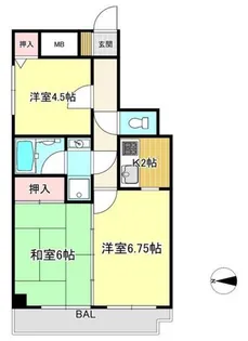 ワコーレ堀切菖蒲園【3階】の間取り