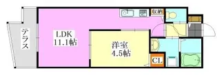 クオリティア本郷【1階】の間取り