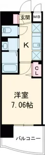 Luxe姫路【2階】の間取り