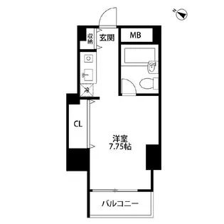 メゾン・ド・ヴィレ麻布台【14階】の間取り