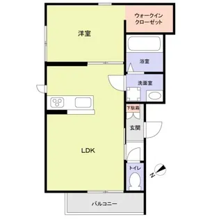 Chaleureux表参道【2階】の間取り