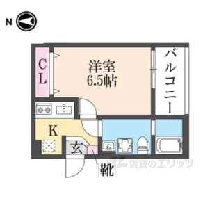 ヴィレッタ武庫之荘【3階】の間取り