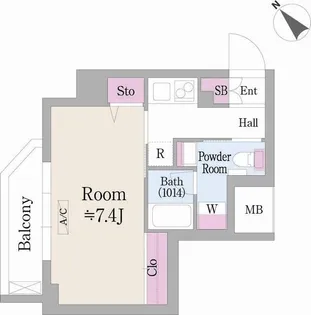 アーバンプレミア池尻大橋【3階】の間取り
