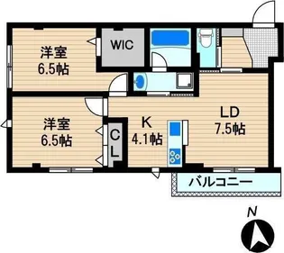 Plaisir【3階】の間取り