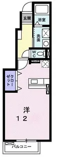 グラツィオーソ・エテルノ【1階】の間取り