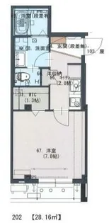 La Luce Komazawa【2階】の間取り