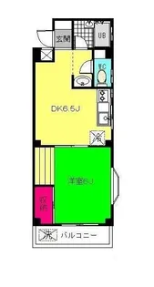 ローヤル上鷺【1階】の間取り