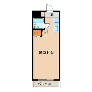 ピュアハイム【1階】の間取り