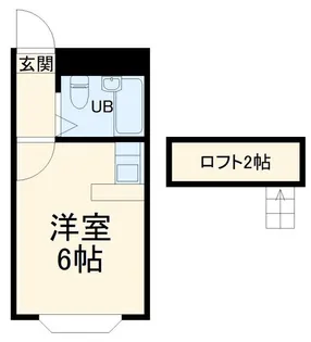 ベルピア高根公団第一【2階】の間取り