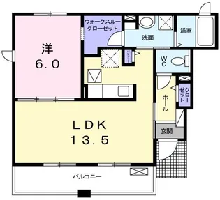 コキア【1階】の間取り