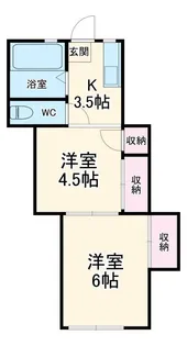 相模台ハイツ【1階】の間取り